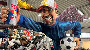 Red Bull's Juergen Klopp gets cheeky Mainz carnival float