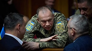 Ukraine's army chief visits eastern front heavily pressured by Russia