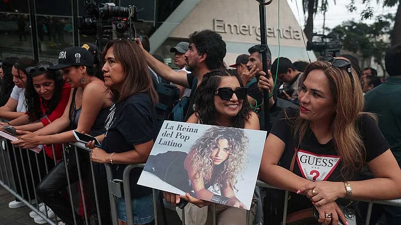 Singer Shakira hospitalised in Peru with stomach issue
