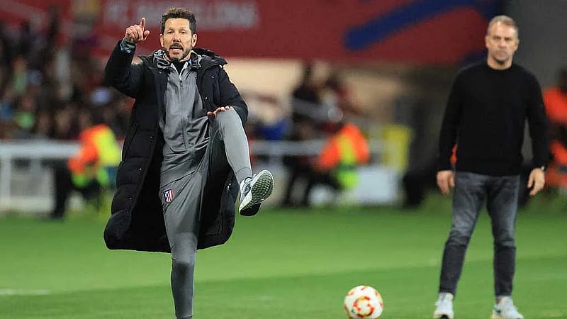 Simeone thrilled with Atletico's resilience in 4-4 thriller at Barcelona