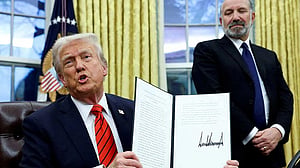 Trump says he will announce a range of tariffs over 'next month or sooner'
