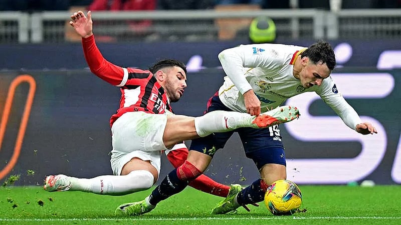 Milan held to 1-1 draw by lowly Cagliari