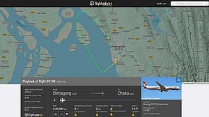 Biman flight returns to Chattogram due to 'technical glitch'