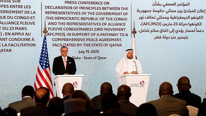 Congo, M23 rebels pledge in Qatar to reach peace deal next month