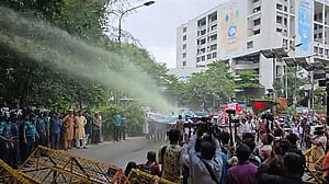 Police disperse ex-BDR personnel protest, take several into custody