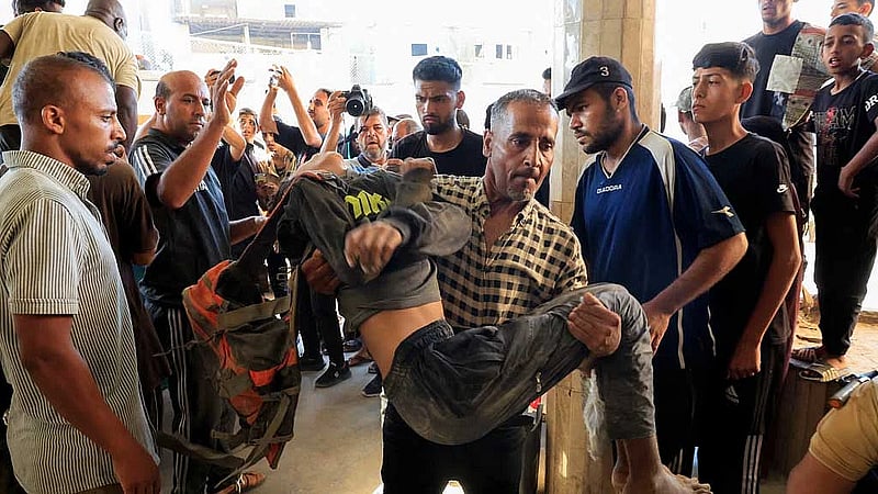 Crush at Gaza aid site kills at least 20, GHF blames armed agitators