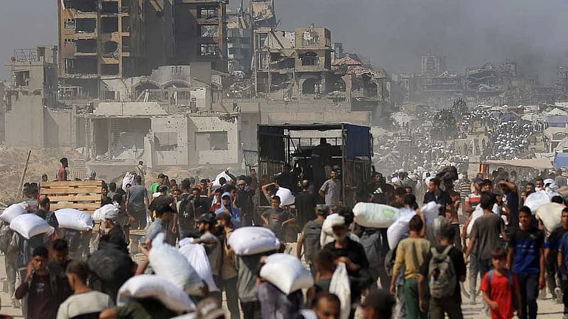 Israel announces daily pauses in Gaza fighting as aid airdrops begin