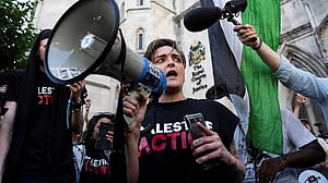 London police arrest more than 40 supporters of banned pro-Palestinian group