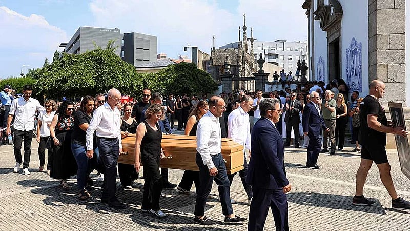 Neves serves as pallbearer at Jota funeral hours after emotional CWC match