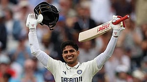 Gill's second century puts India on course for big victory