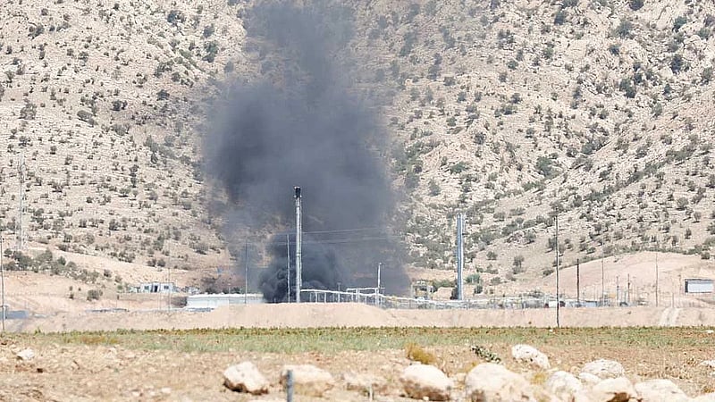 Drone strikes shut oilfields in Iraq's Kurdistan, cut output by up to 150,000 bpd