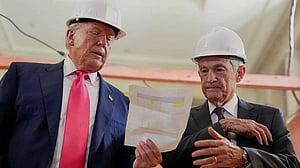 Trump presses Powell to cut rates during tense visit to Fed