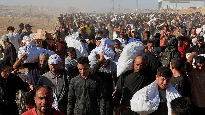 Gaza Humanitarian Foundation says two of its US aid workers injured in Gaza