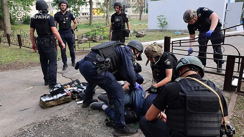 Russian attacks on Ukraine's Kharkiv kills four, wounds at least 60, officials say
