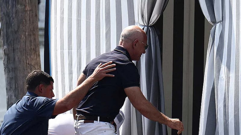 Bezos and Sanchez arrive in Venice for marathon wedding party