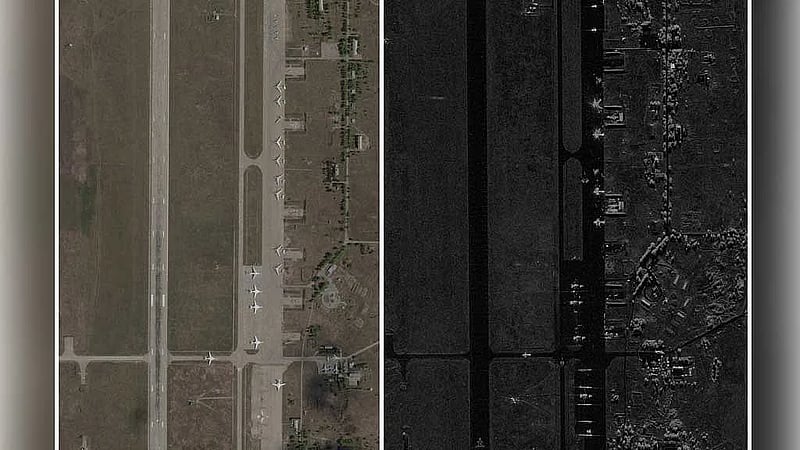 Satellite imagery shows Ukraine attack destroyed and damaged Russian bombers