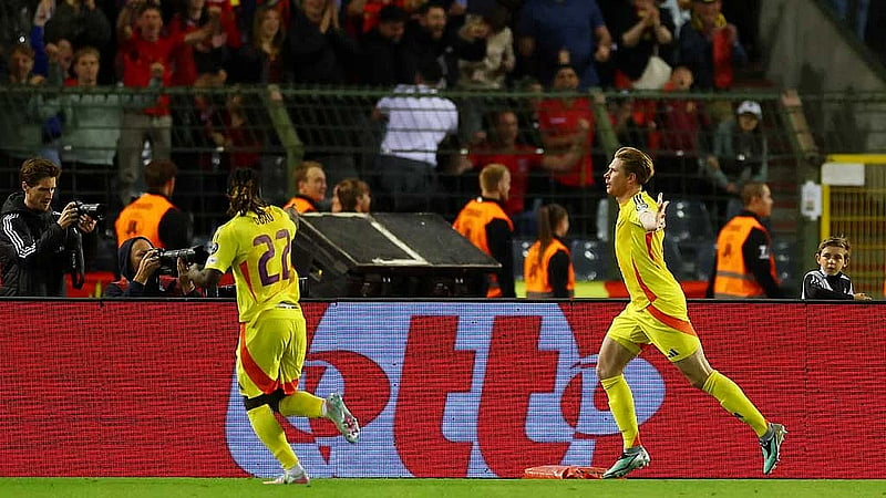 De Bruyne to the rescue as Belgium hold off gallant Welsh fightback