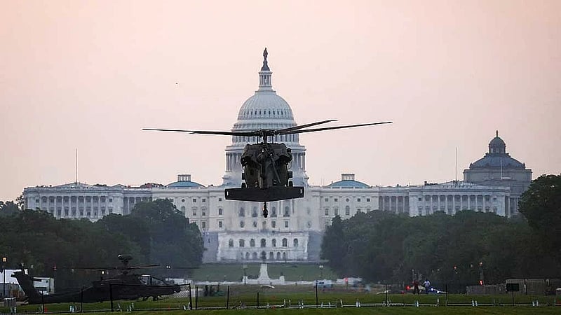 Trump warns protests at Army parade will be met with force
