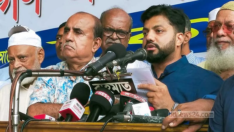 BNP’s Ishraque demands resignation of Local Govt Advisor Asif Mahmud