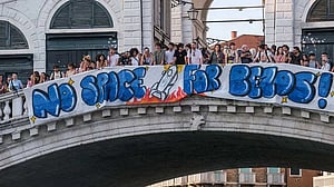 Venice divided ahead of billionaire Bezos' 'wedding of the century'
