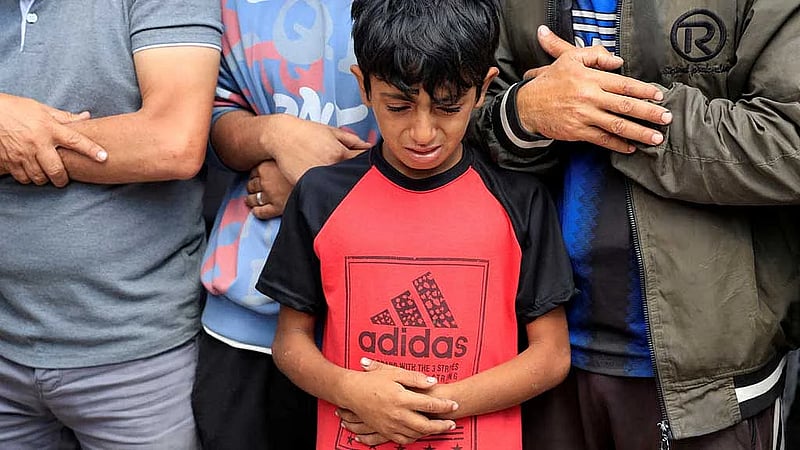 Ten Palestinians killed in Israeli attack on school in Gaza's Khan Younis, health authorities say