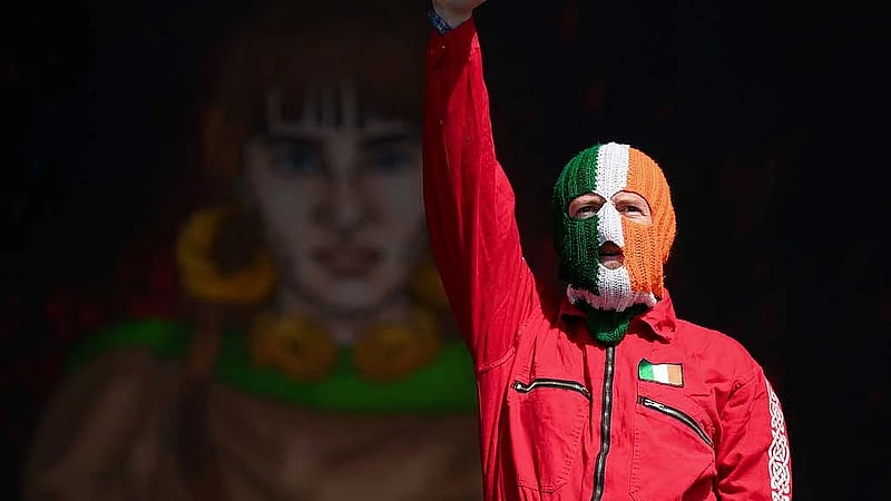 Irish hip-hop trio Kneecap lead anti-Keir Starmer chant at Glastonbury