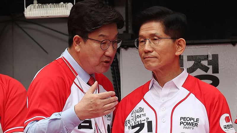 South Korean conservatives looking for rebirth after election loss