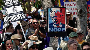 US deploys Marines to Los Angeles as police break up fourth day of protests