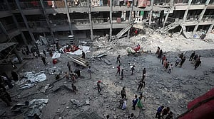 Israel pounds Gaza, killing 58, ahead of White House talks on ceasefire