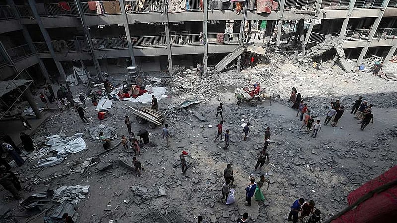 Israel pounds Gaza, killing 58, ahead of White House talks on ceasefire