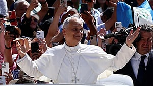 Pope Leo, in first month, makes a break in style from Francis