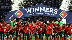 Portugal win second Nations League title after shootout success over Spain