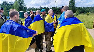 'Mum, I'm home!' Russia and Ukraine exchange prisoners of war