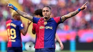 Barcelona's Raphinha named LaLiga Player of the Season