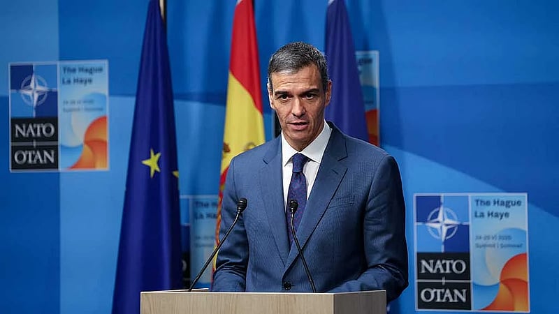 Spain's Sanchez insists current defence spending 'sufficient'