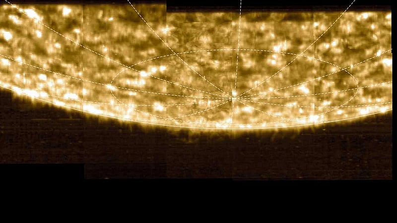 Solar Orbiter spacecraftobtains first images of the sun's poles