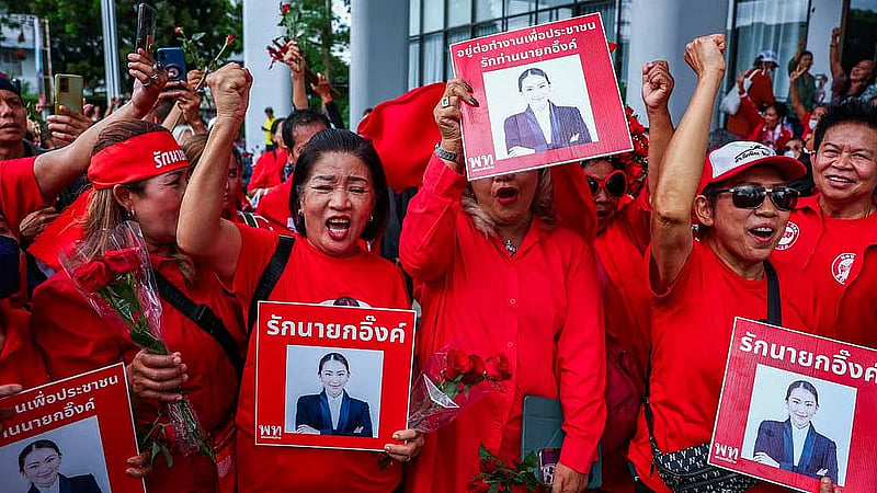 Thousands demand Thai prime minister quit over border dispute