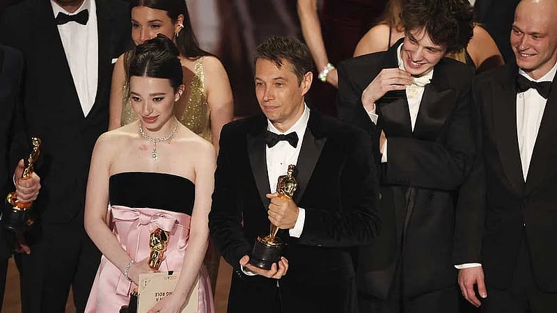 Sex worker drama 'Anora' sweeps Oscars with five awards including best picture