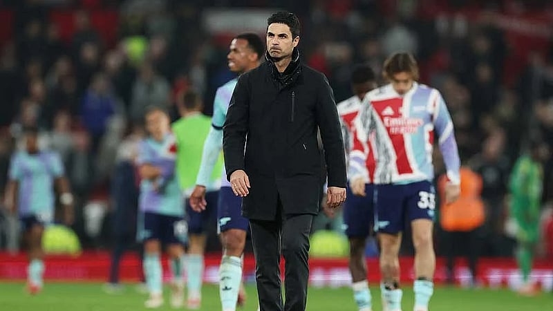 Arsenal not under pressure to perform in Champions League, says Arteta