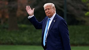 Trump says he is not joking about third presidential term