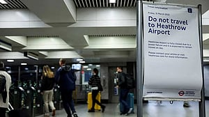 Global travel chaos has airlines scrambling after fire forces Heathrow shutdown