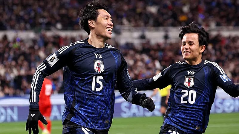 Kamada, Kubo strike as Japan become first nation to qualify for World Cup