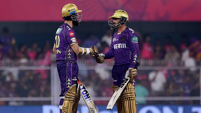 Varun, Moeen spin, De Kock's quickfire 97 help KKR beat RR by 8 wickets