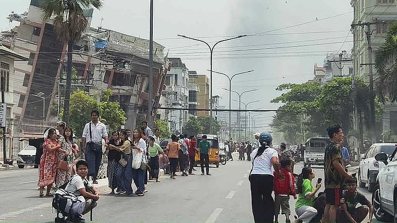 Myanmar quake damaged buildings and infrastructure, causes concern over dams, Red Cross says