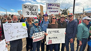 Over 1,000 protest NOAA scientist layoffs in Colorado