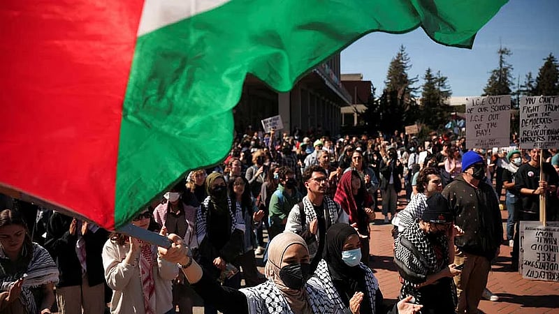 Palestinian student protester's arrest prompts federal court showdown