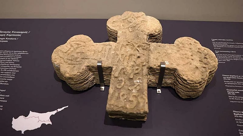 Cyprus museum showcases rare religious treasures recovered after looting