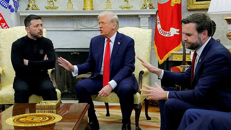 Trump and Zelensky clash, leaving Ukraine exposed in war with Russia