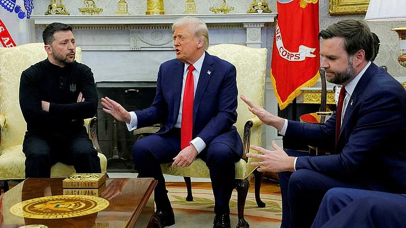Zelensky clash divides US Republicans, dims aid prospects