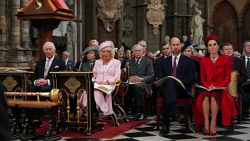 UK royals celebrate Commonwealth Day with religious service, playlist